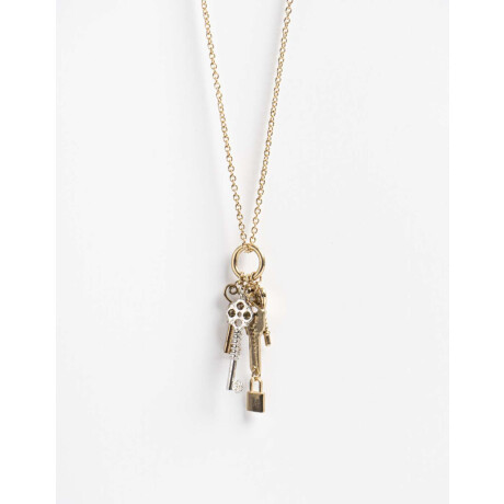 Collares Largos Barroco Dorado Antique Gold