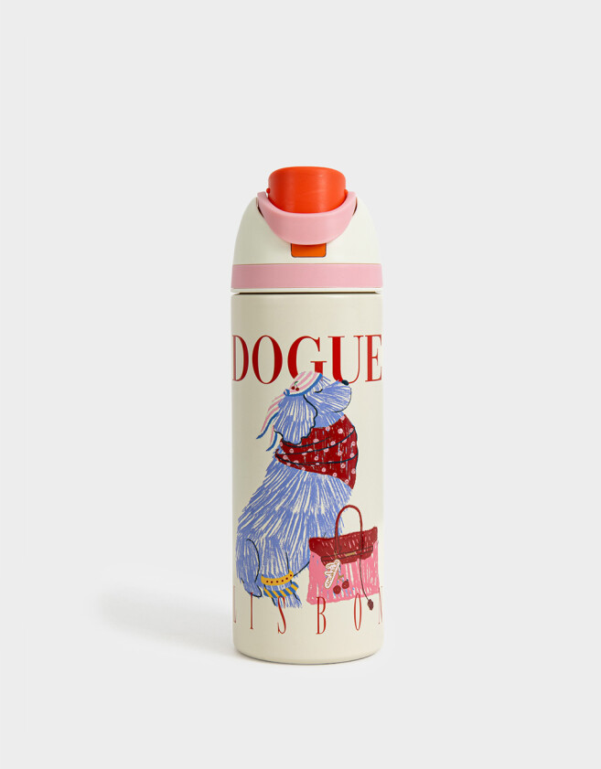 Artículos cocina Botella De 500 Ml Con Manija - Rosa Claro