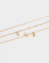 Collares Cortos De inicial Collar Corto De Inicial "j" - Dorado