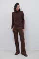POLERA WINTER MARRON