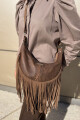 Bandolera sandi Marron gastado