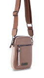 PHONE BAG GIONA MAUVE ROSA PALO Y METALIZADO