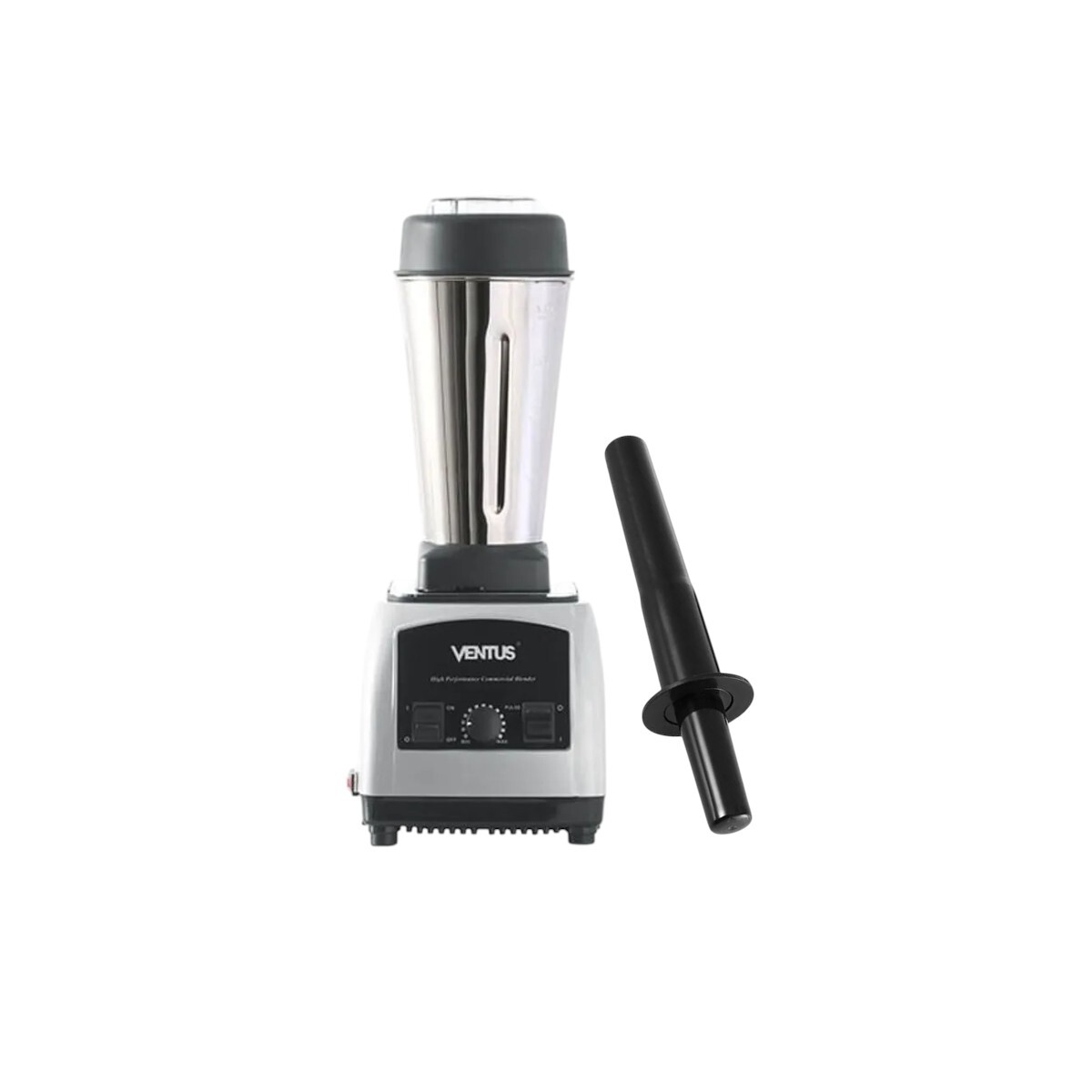 Licuadora Profesional de 2 Litros Acero Inoxidable 