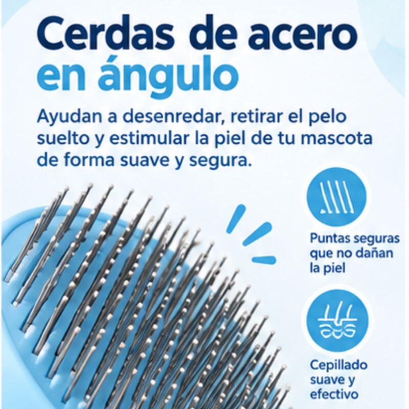 PEINE CARDINA CON EXPULSOR DE PELOS PARA PERROS Y GATOS PEINE CARDINA CON EXPULSOR DE PELOS PARA PERROS Y GATOS