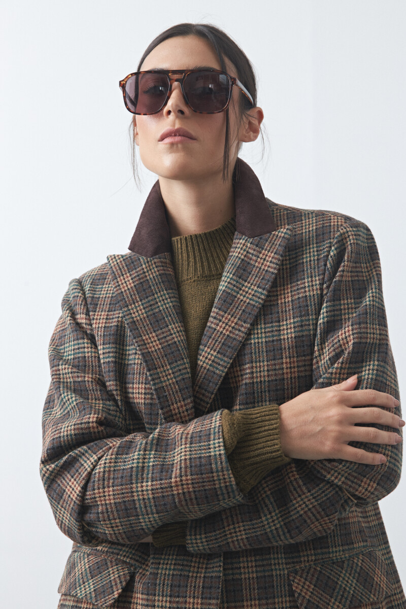 BLAZER CLODIE Gris Oscuro
