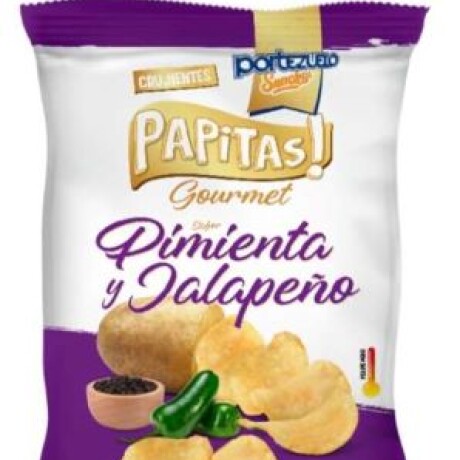 PAPAS PORTEZUELO 80GRS PIMIENTA Y JALAPEÑOS PAPAS PORTEZUELO 80GRS PIMIENTA Y JALAPEÑOS