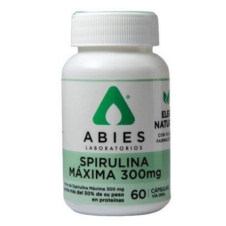 SPIRULINA 300 MG 60 CAP - Energia, detox y apoyo nutricional SPIRULINA 300 MG 60 CAP - Energia, detox y apoyo nutricional