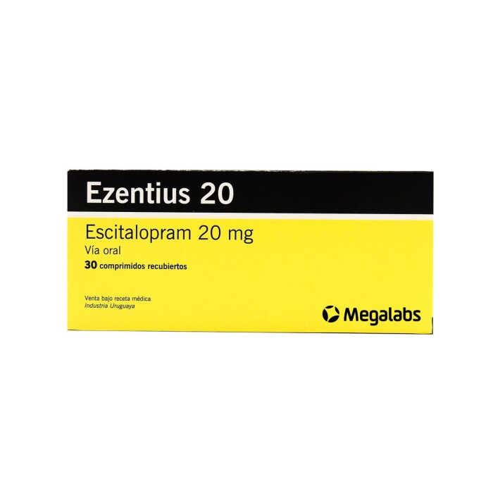 EZENTIUS 20 MG. CJ X 30 COMP. REC. única