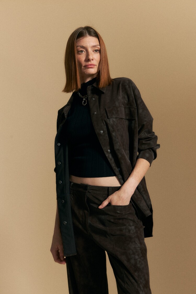 SOBRECAMISA PHIL Chocolate