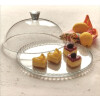 Plato de Torta 32.2cm Diametro con Cupula Pasabahce Plato de Torta 32.2cm Diametro con Cupula Pasabahce