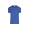 Camiseta a la base jaspe Azul royal jaspe