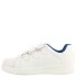 Championes Infantiles Push DANISH con velcros Blanco - Azul Marino
