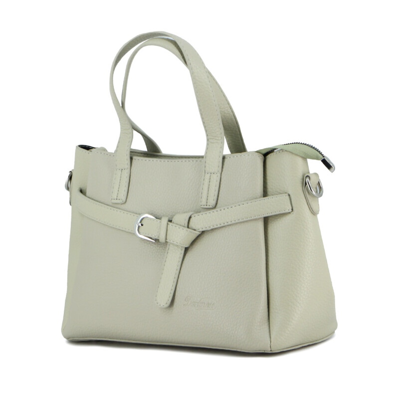 Cartera Mujer Darkness Con Correa Beige