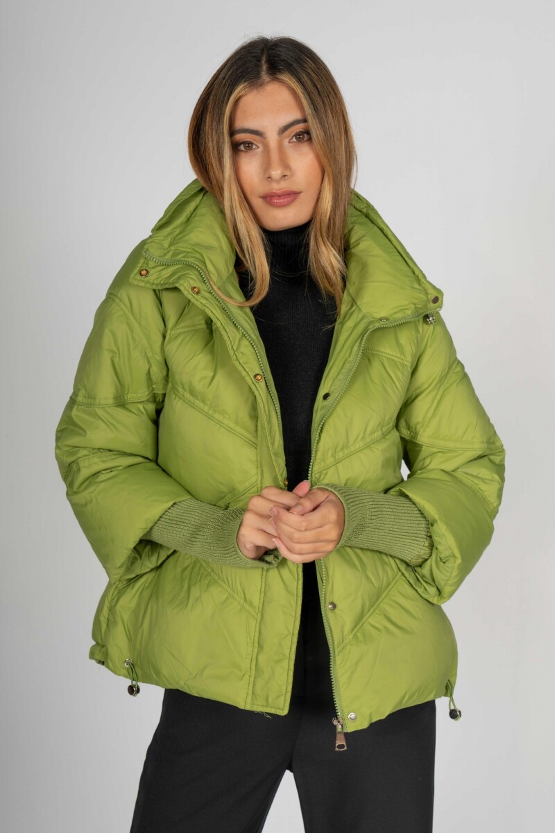 Campera Rush Verde Manzana