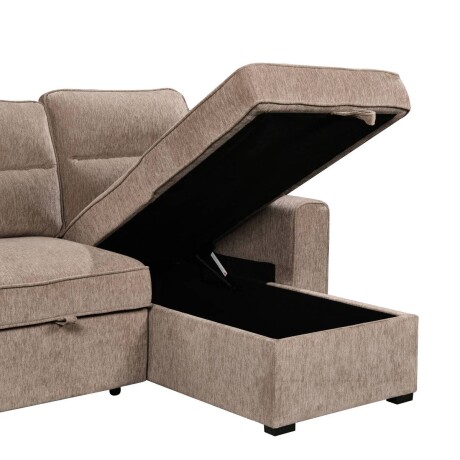 Rinconera Saona - Chaise intercambiable - Tela Microfibra 410 (Tostado)