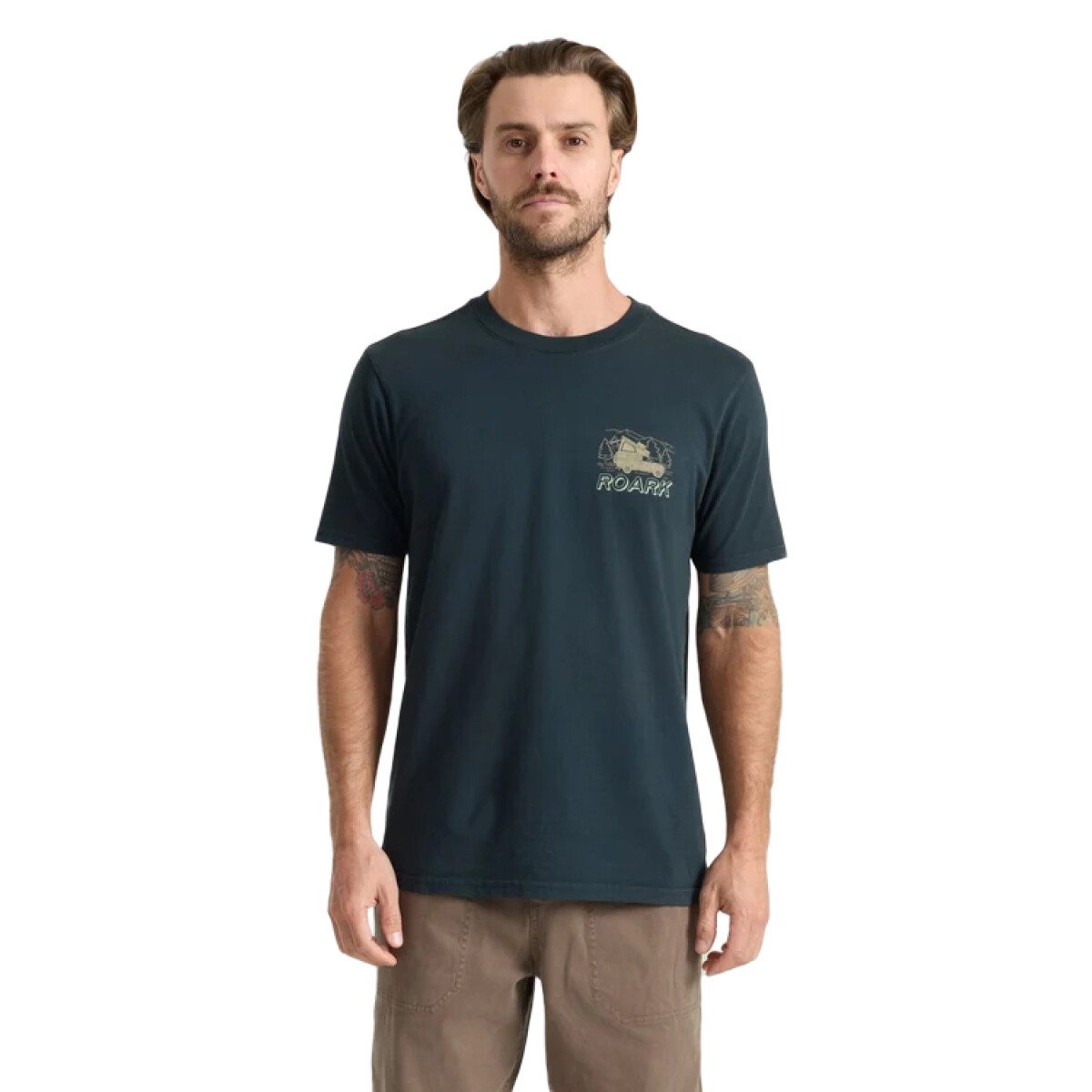 Remera Roark Camper - Negro 