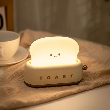 Lampara Veladora Diseño De Tostadora Amarillo