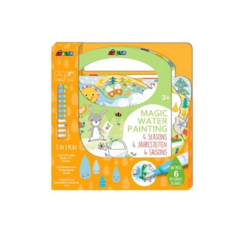 AVE3EN1 Libros Para Colorear Con Agua 3 En 1 Avenir 3+ - 4 Season