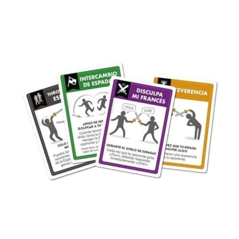 Vamos a Pegarnos con Espadas de Mentira – Juego de Cartas VAMOS A PEGARNOS CON ESPADAS DE MENTIRA (CREADORES EXPLODING KITTENS