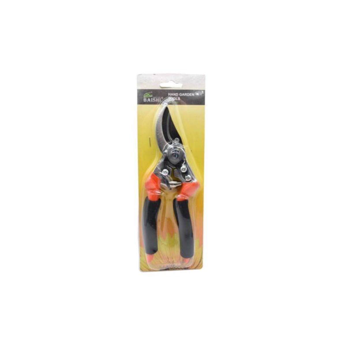 TIJERA DE PODAR PARA JARDIN 8" BLISTER AMARILLO Tijera De Podar Para Jardin 8" Blister Amarillo