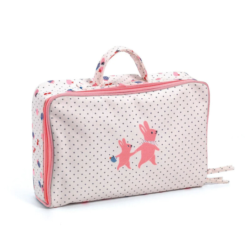 Maleta muñeca Pomea Cerise Djeco Maleta muñeca Pomea Cerise Djeco