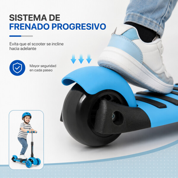 Tripatin Infantil 3 En 1 Luces Led Con Altura Regulable Yj-310 TRIPATIN 3EN1 YJ-310