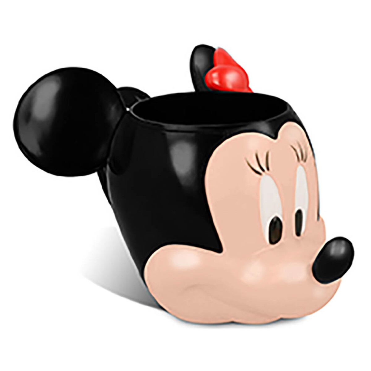 Taza Plástica 3D con Forma Minnie 