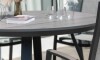 Mesa redonda de Patio Diámetro 141cm - Urbanite Gris