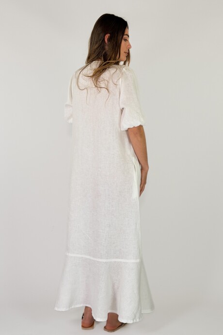 VESTIDO GERIBA Blanco