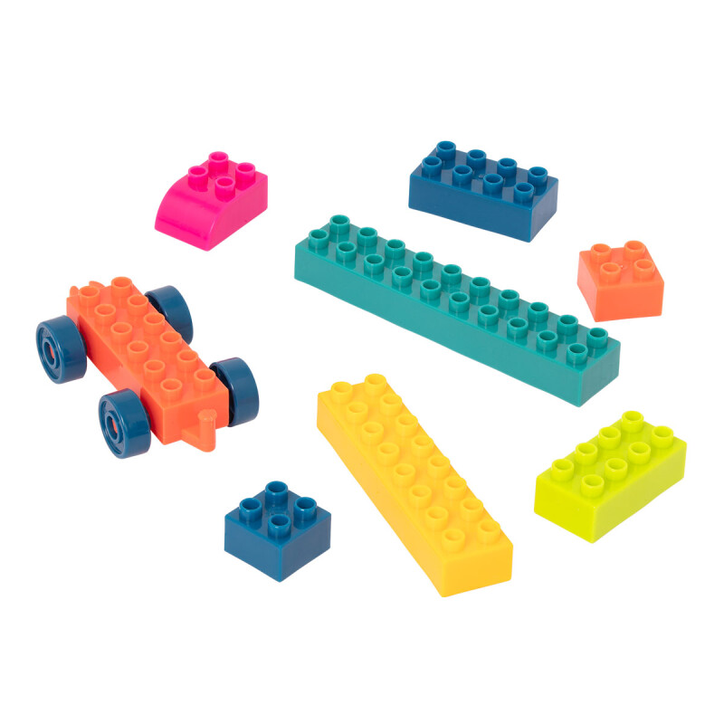Bloques de construcción con carro B. Toys Bloques de construcción con carro B. Toys