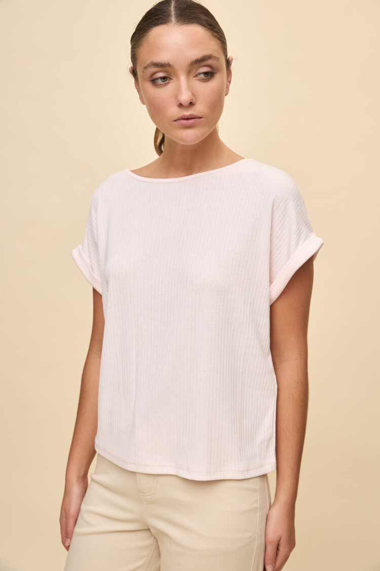 REMERA ILVA Rosa Palido