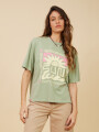 T-SHIRT BRULA RUSTY Verde