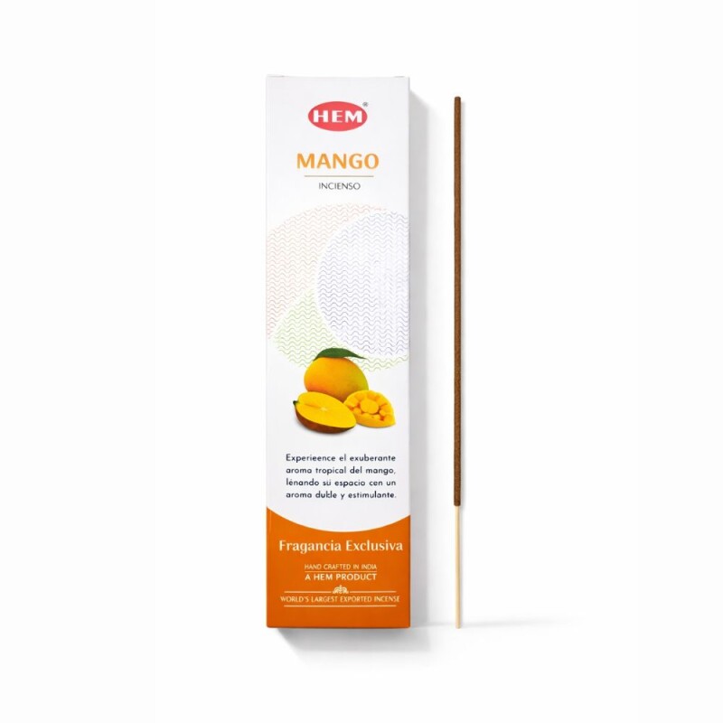 INCIENSO HEM PREMIUM 25 GR - CAJA X12 Mango