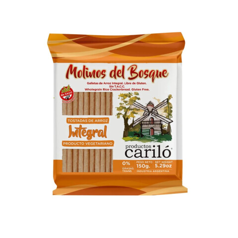 Tostadas de arroz integral Molinos del Bosque Tost Arroz Int Molino Del Bos