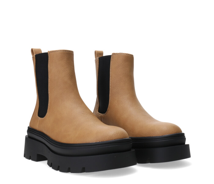 Botas de Mujer Miss Carol Macau Tan