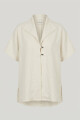 SOBRECAMISA LINO ALAMAR CRUDO