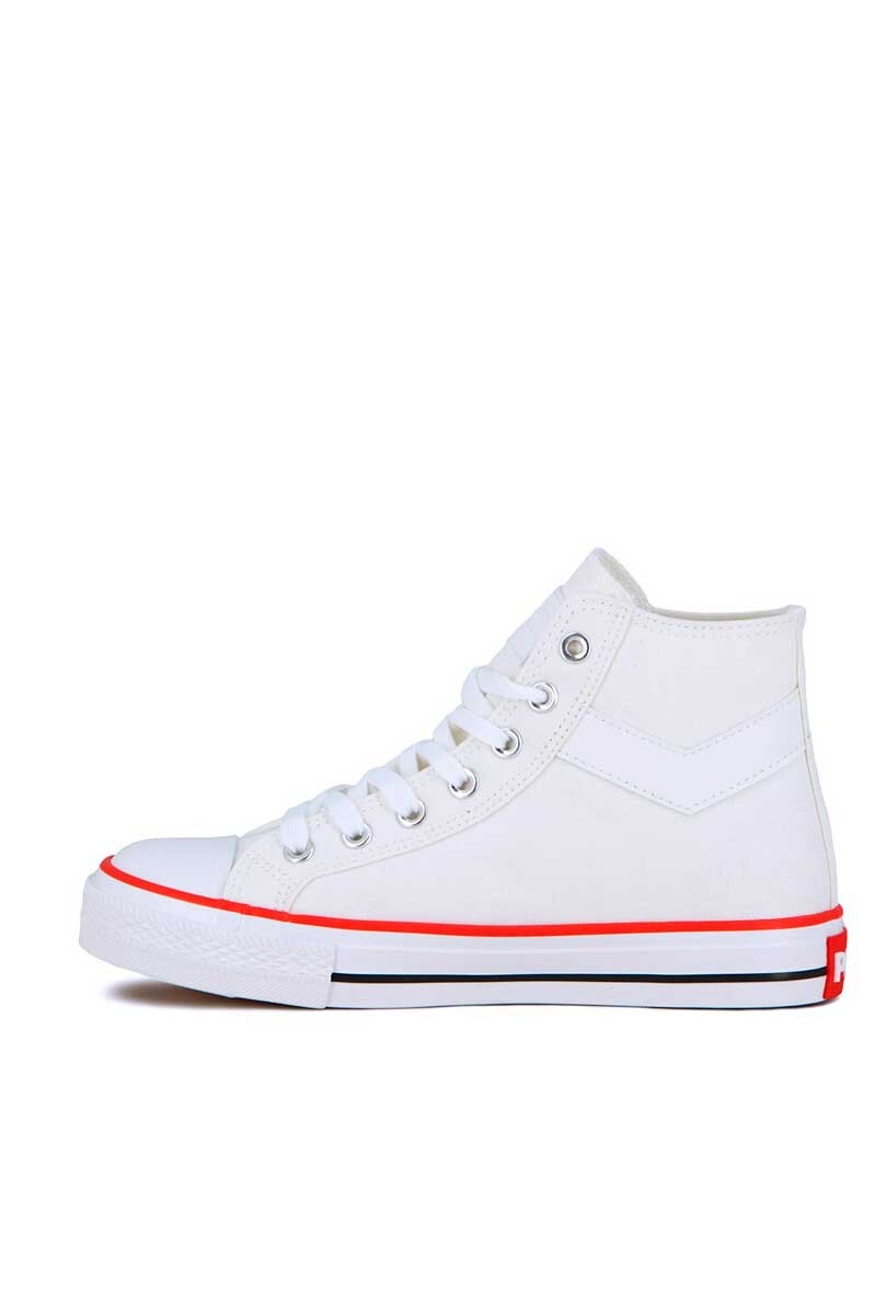 BOTA PONY FIFTH AVE MID PLATAFORMA Blanco