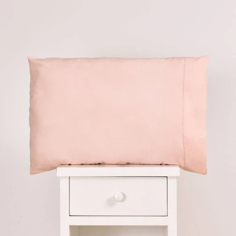 Funda de Almohada 200 Hilos Pilar 100% Algodón ROSA