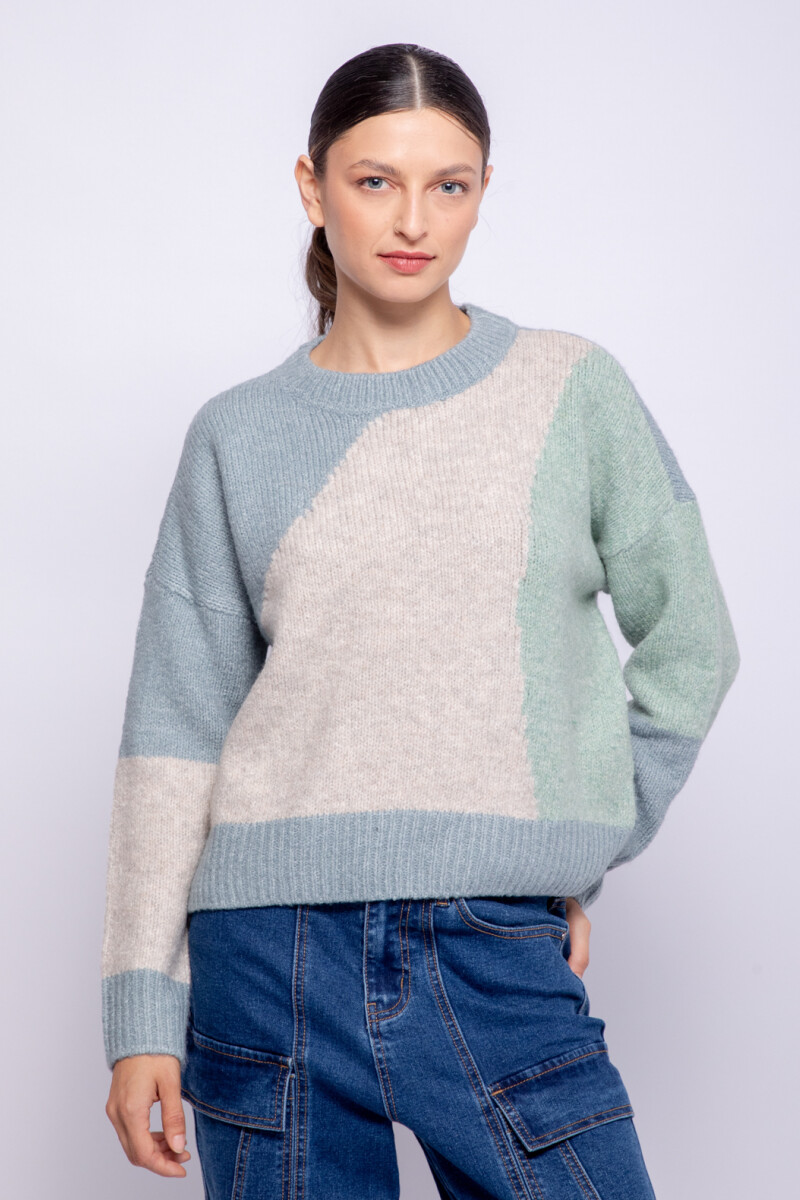 SWEATER SABINE Verde Nilo