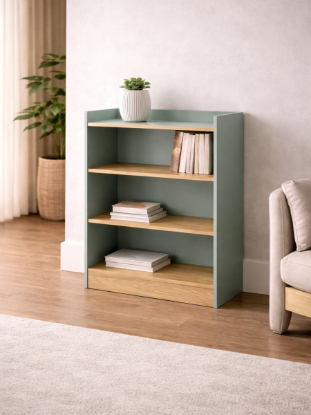 ESTANTERIA JAPÓN 4 ESTANTES VERDE