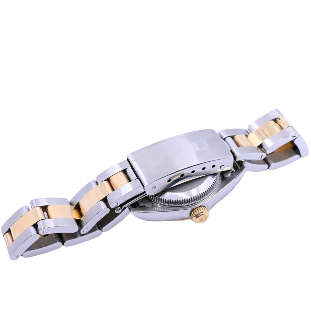 Rolex dama Oyster perpetual 76193 acero y oro 24 mm. año 2000 Rolex dama Oyster perpetual 76193 acero y oro 24 mm. año 2000