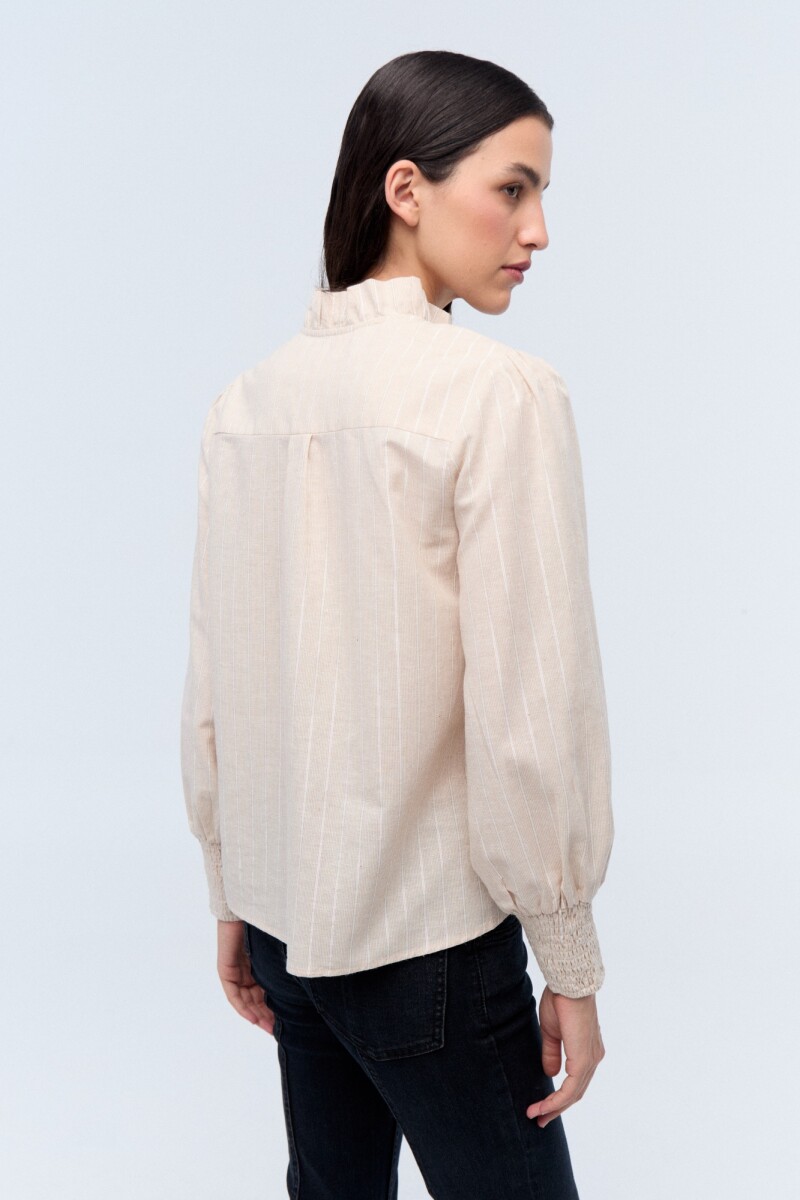 Camisa Lorenza Beige