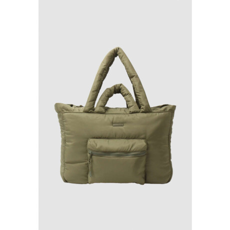 Bolso de mano Verde mili/esmeralda