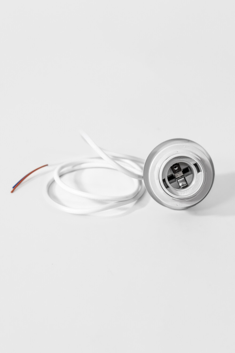 Portalámpara Portalámpara Cable 1m, Caja Pvc 8 Color Unico