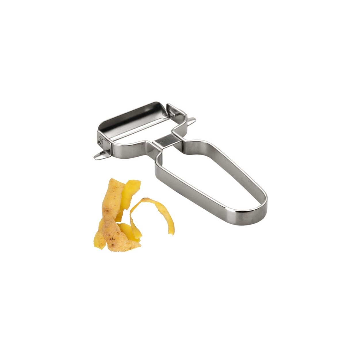 Pelador Liso de Acero Inoxidable 