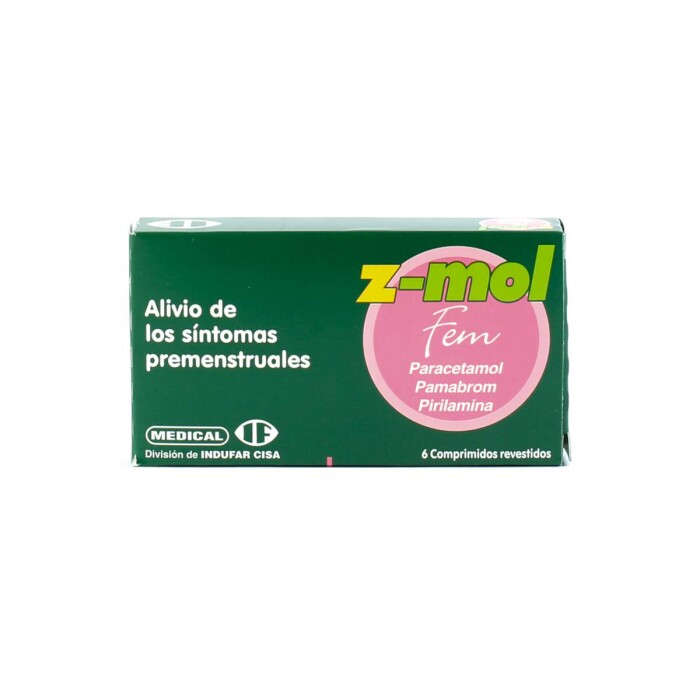 Z-MOL FEM CJ X 6 COMP. REC. única