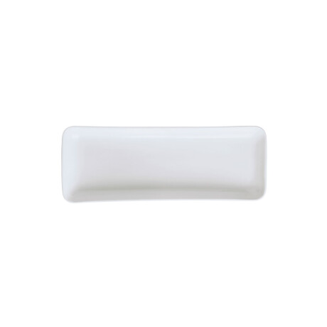 Bandeja Rectangular de Porcelana Blanca 36 x 13 cm Actualite Bandeja Rectangular de Porcelana Blanca 36 x 13 cm Actualite