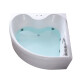 Bañera Con Hidromasaje Blanco Aqualia BLANCO