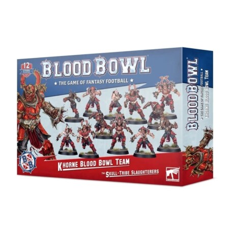 Blood Bowl Khorne Team - The Skull-Tribe Slaughterers Blood Bowl Khorne Team - The Skull-Tribe Slaughterers