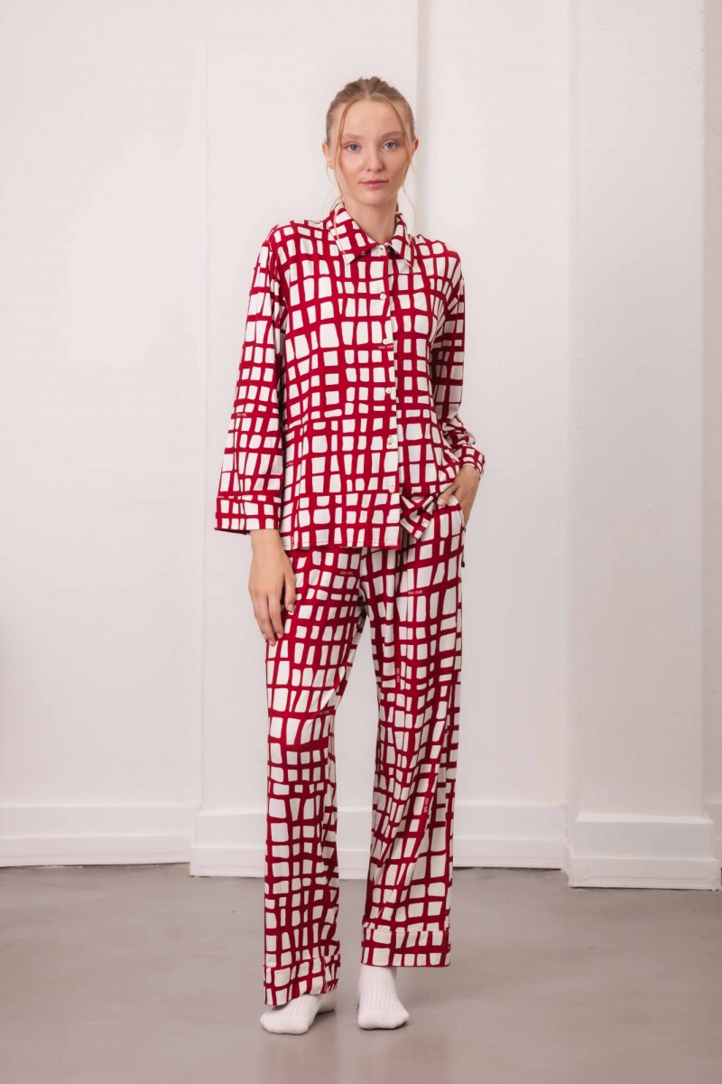 Comfy Set Marla [CP1] Rojo